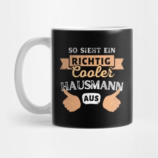 Richtig Cooler Hausmann Vater Lustiges Mug